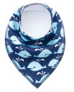SET 2 Boys 5 Baby Bibs Bandana Handkerchief for Infant Drooling Teething Super Absorbent Bibs Age 0-24M